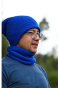 czapka merino/akryl chaber